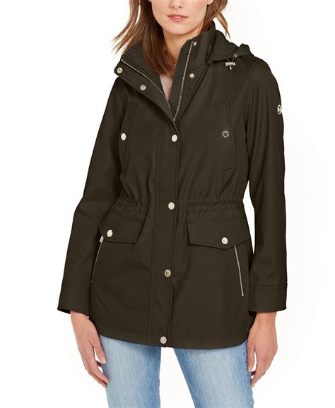 michael kors byron jacket|michael kors anorak jacket women.